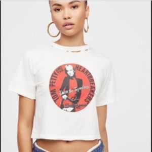 Free People Tom Petty and the HeartBreakers Crop